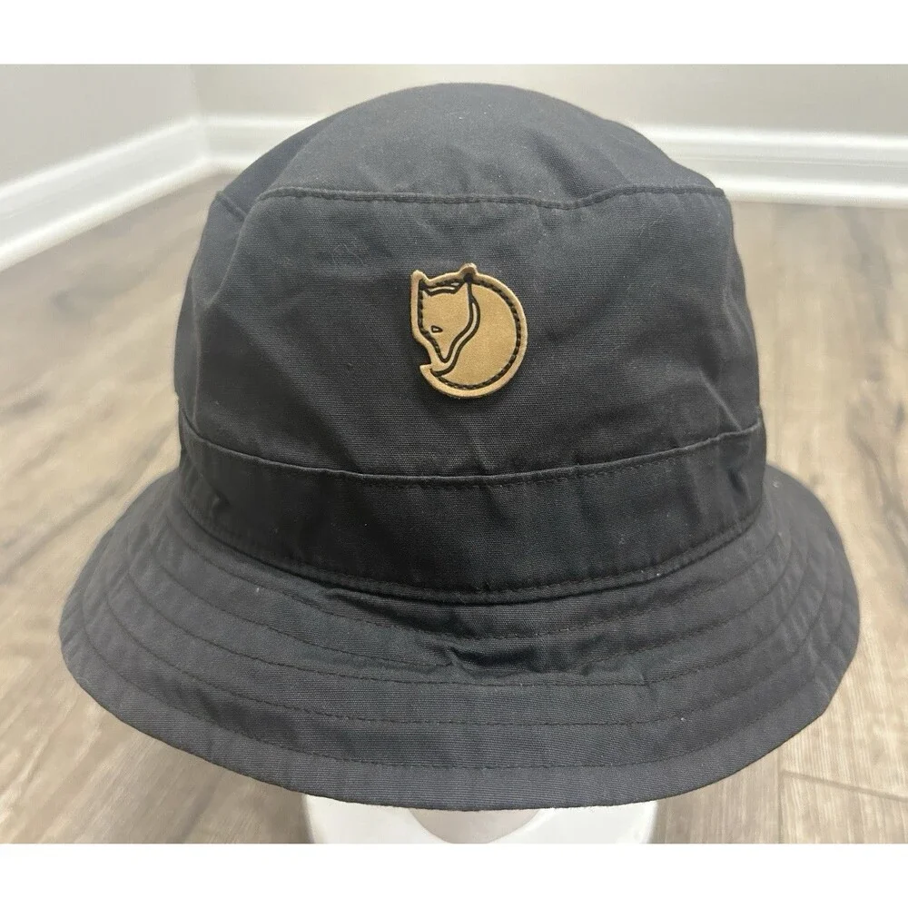 Fjallraven Kiruna Hat 77277 Size Large Dark Gray G-1000 Wax Outdoor